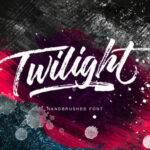 Twilight Font Poster 8
