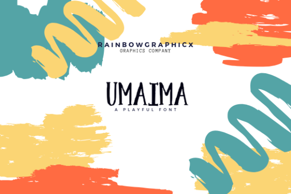 Umaima Font Poster 1