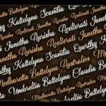 Umbrellia Font Poster 2