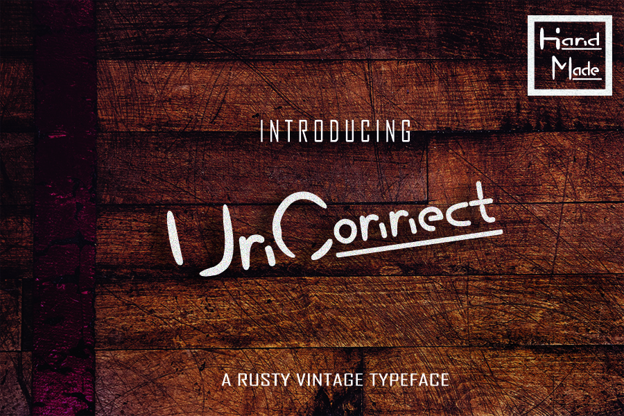 UnConnect Font Poster 1