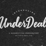 Under Deal Font Poster 1