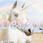 Unicorn Giggles Font Poster 2