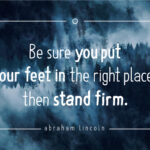Upright Font Poster 3