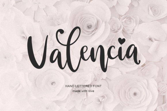 Valencia Font Poster 1