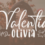 Valentia Olivia Font Poster 2