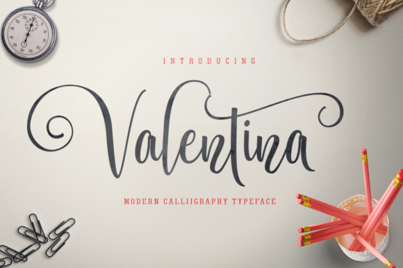 Valentina Font Valentina Font Poster 1