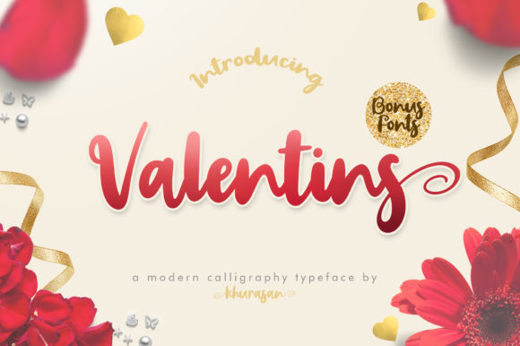 Valentins Trio Font