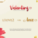 Valentins Trio Font Poster 7