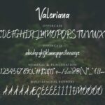 Valeriana Font Poster 6