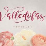 Valledofas Font Poster 1