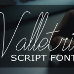 Valletri Font Poster 1