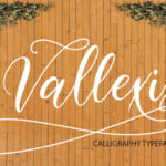 Vallexis Font Poster 1