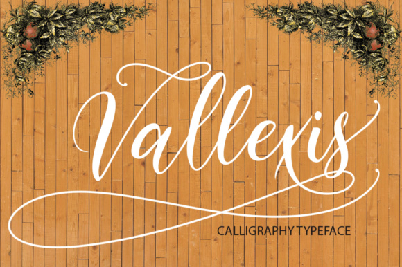 Vallexis Font Poster 1