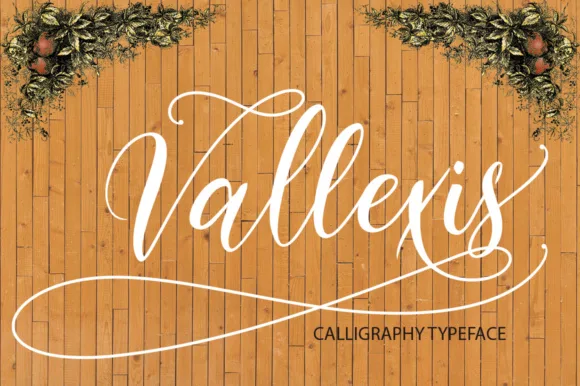 Vallexis Font Vallexis Font Poster 1