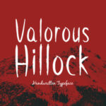 Valorous Hillock Font Poster 1