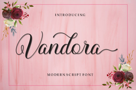 Vandora Font Poster 1