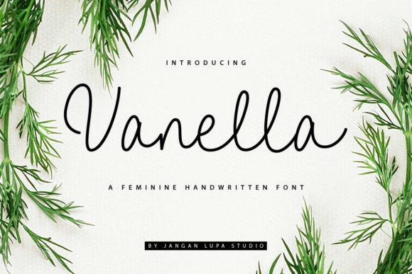 Vanella Font Poster 1