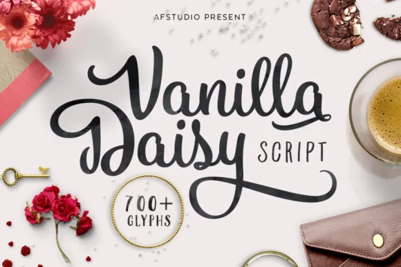 Vanilla Daisy Font Poster 1