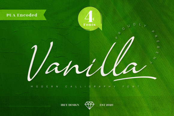 Vanilla Family Font