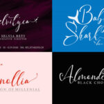 Vanilla Mermaid Script Font Poster 9