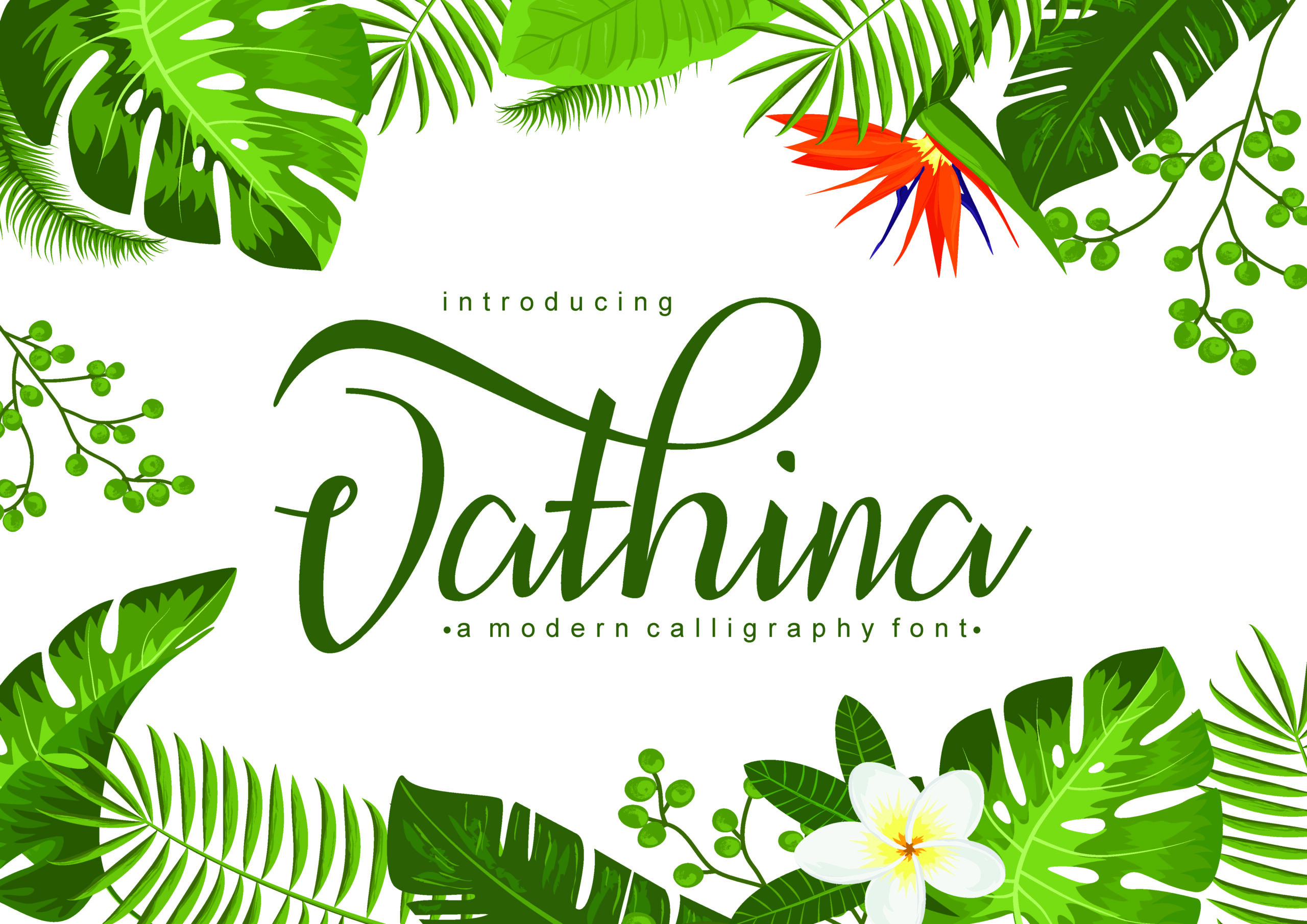 Vathina Font Poster 1