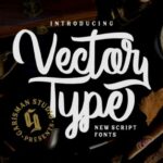 Vector Type Font Poster 1
