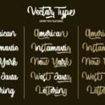 Vector Type Font Poster 2