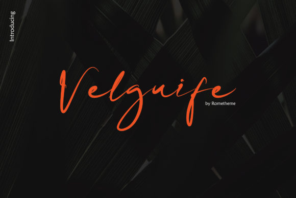 Velgiufe Script Font