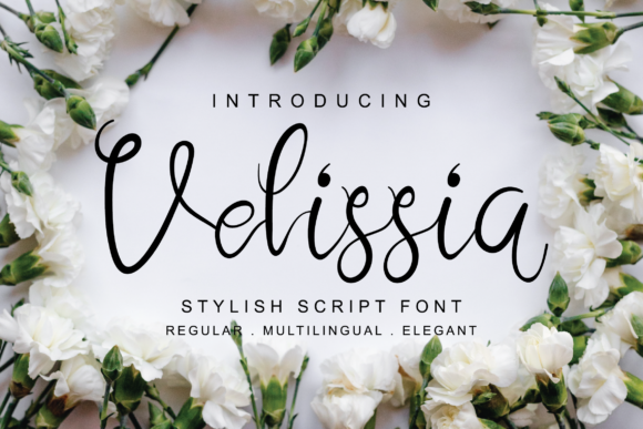 Velissia Font Poster 1