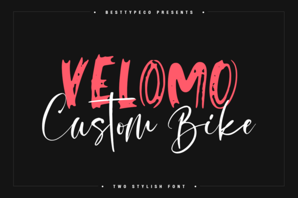 Velomo Font Poster 1