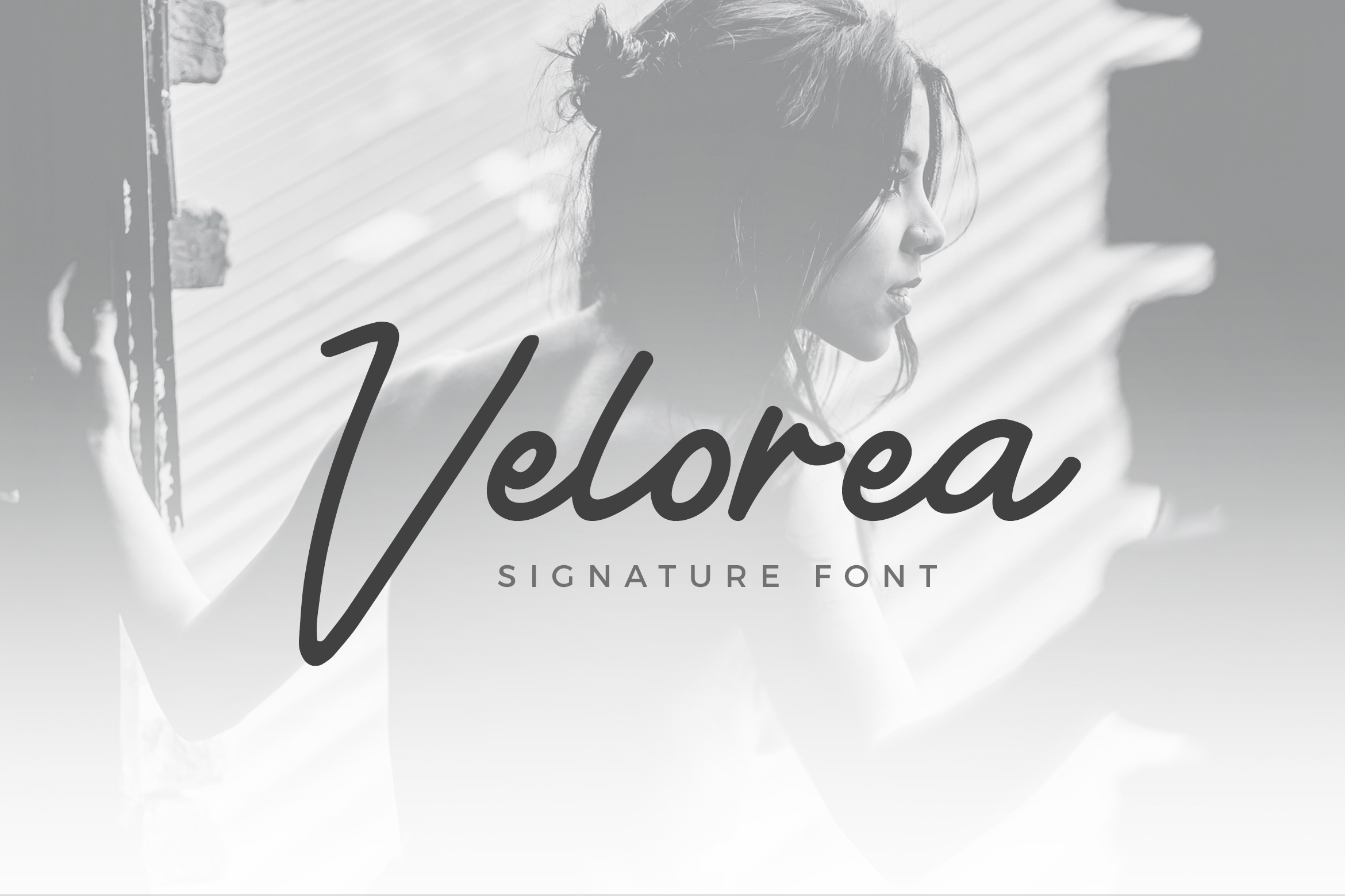 Velorea Font Poster 1