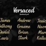 Versaced Font Poster 6