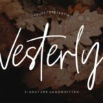 Vesterly Font Poster 1