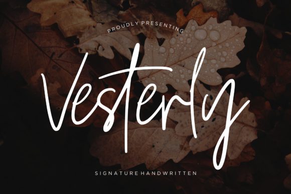 Vesterly Font Poster 1