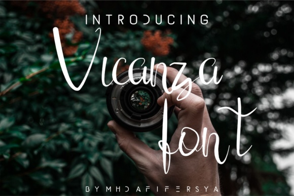 Vicanza Font Poster 1