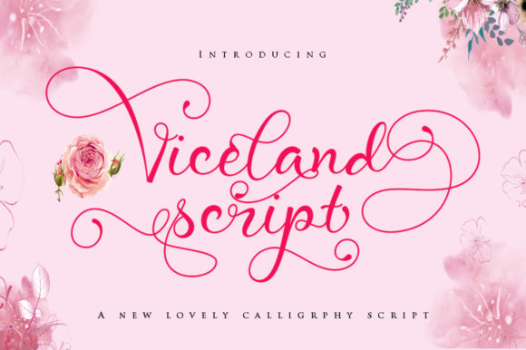 Viceland Font Poster 1