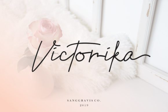 Victorika Font Poster 1