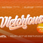 Victorious Font Poster 1