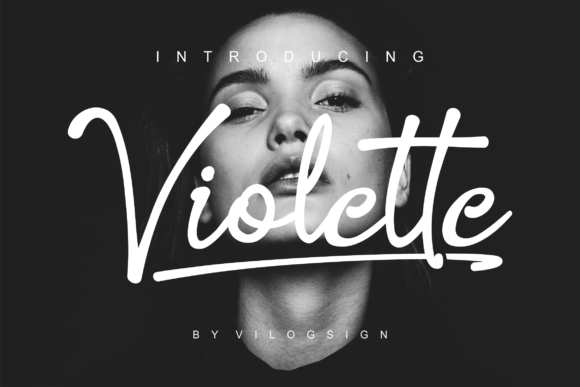 Violette Font Poster 1