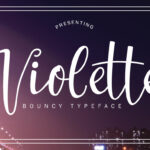 Violette Font Poster 1