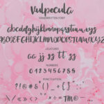 Vulpecula Font Poster 7