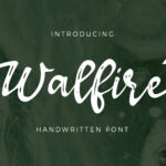 Walfire Font Poster 1