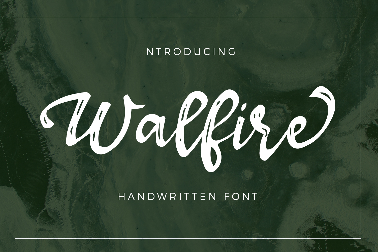 Walfire Font Poster 1