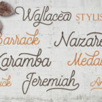 Wallacea Font Poster 2