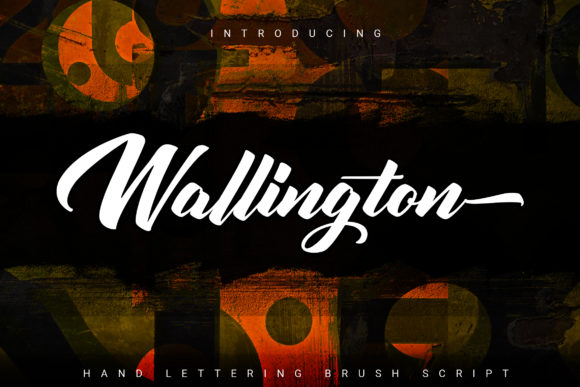 Wallington Font Poster 1