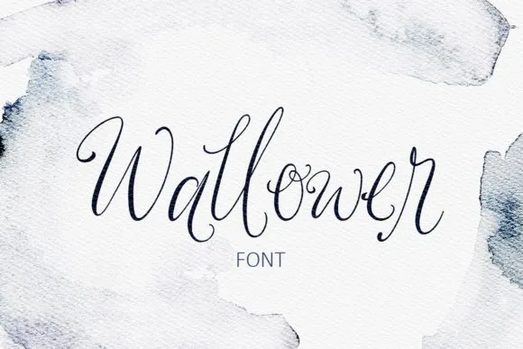 Wallower Font Wallower Font Poster 1