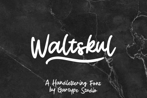 Waltskul Font Poster 1