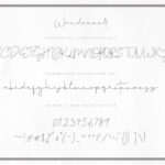 Wanderwall Font Poster 7
