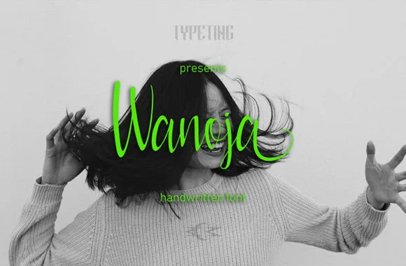 Wanoja Font Wanoja Font Poster 1