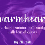 Warmheart Font Poster 1